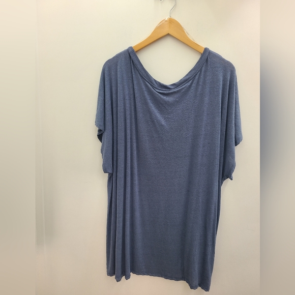 T-Shirt with Adjustable Cinched Drawstring Detail - 3XL - Picture 7 of 7